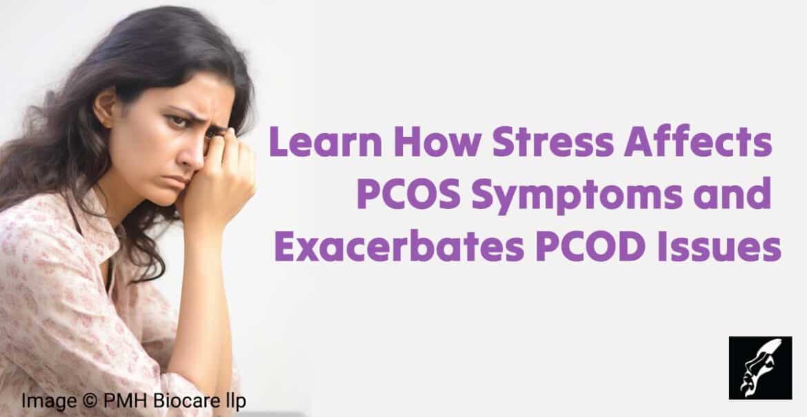 A Indian working women in Stress due to PCOS