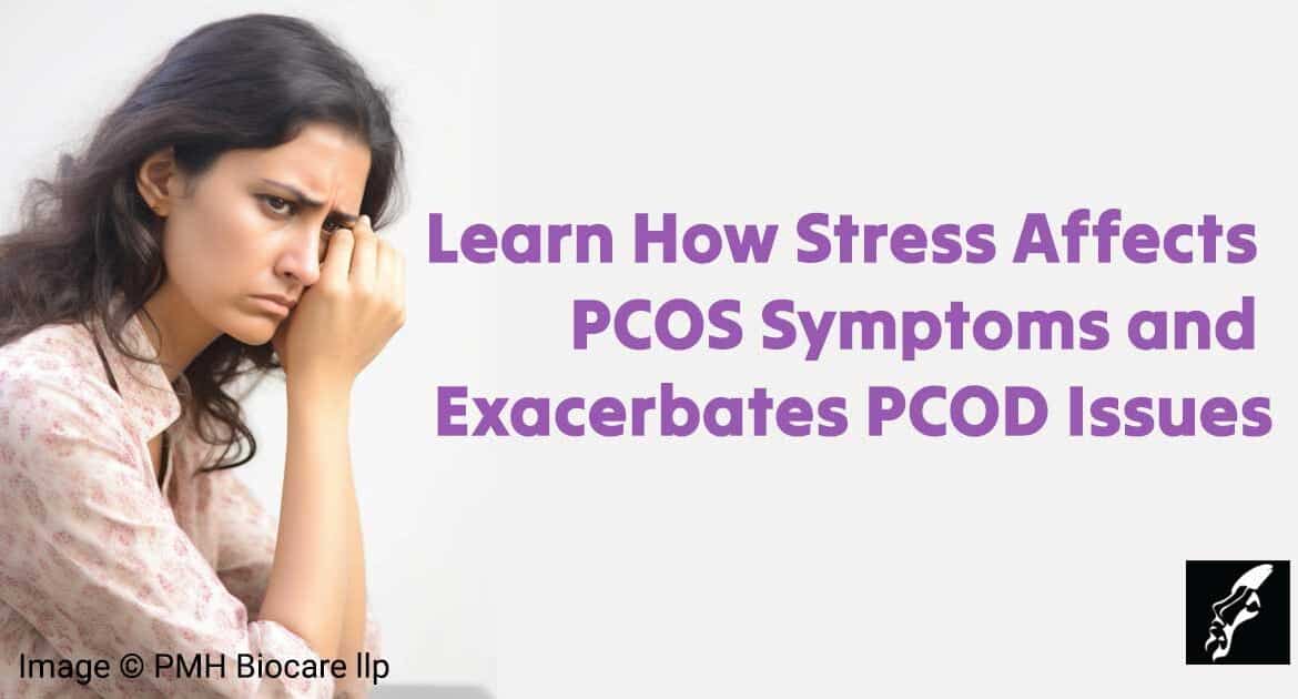 A Indian working women in Stress due to PCOS
