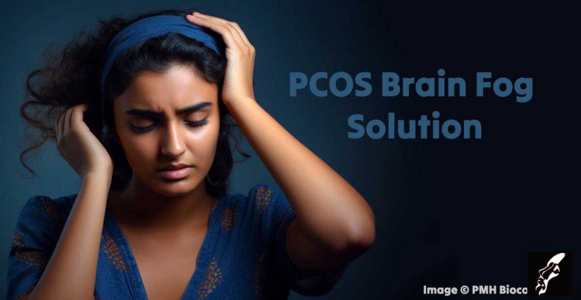 Woman with PCOS Brain Fog