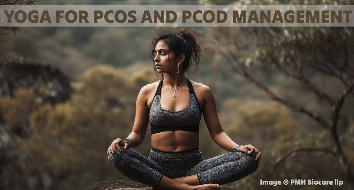 Woman practicing yoga for PCOS and PCOD management